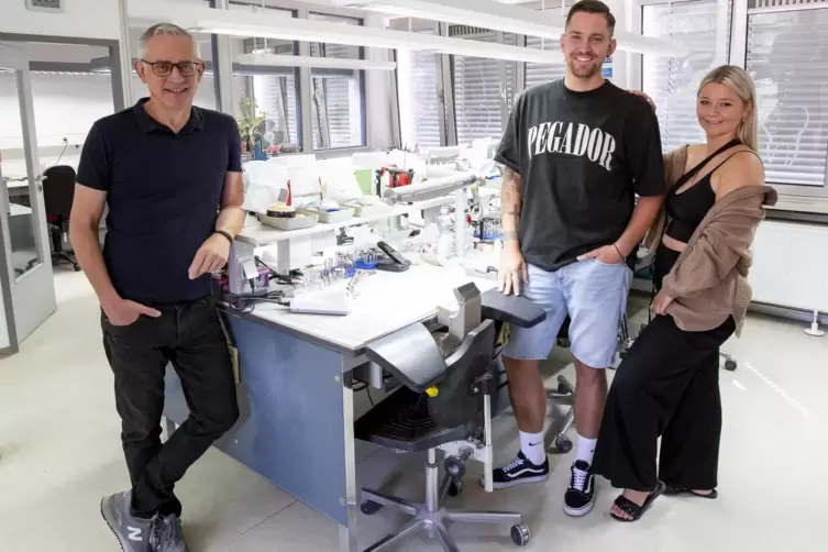 Das Team von Heberle Dental im Labor